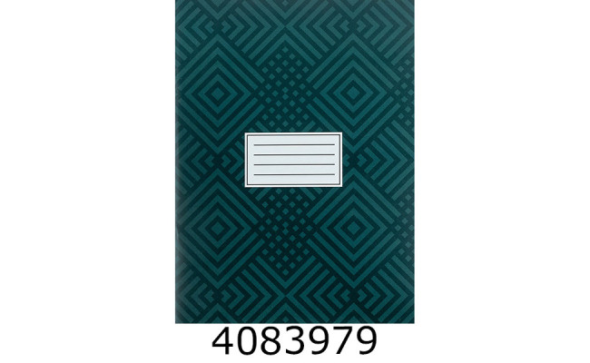 Канц. книга 48 арк. офсет кл. т- зелений Axent (16) 4781-1-A