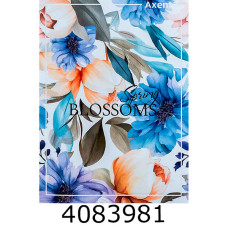 Канц. книга 96 арк. кл. офсет Spring Blossoms Axent (16) 4782-5-A