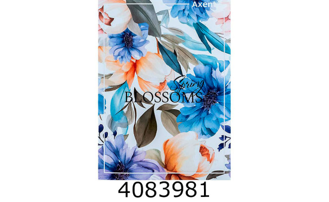 Канц. книга 96 арк. кл. офсет Spring Blossoms Axent (16) 4782-5-A