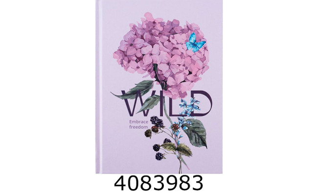 Блокнот А5 96 арк. Axent клітка обкл. тв. Wild (20) 8459-5-A