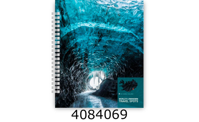 Блокнот на спір. збоку B5 кл. 60 арк. картон обкл. Optima 