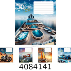 Зошит шк. 24 арк. лін. Школярик Star ВД-лак 