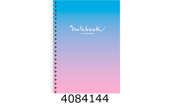 Блокнот на спір. збоку А5 48 арк. обкл. картон. кл. 