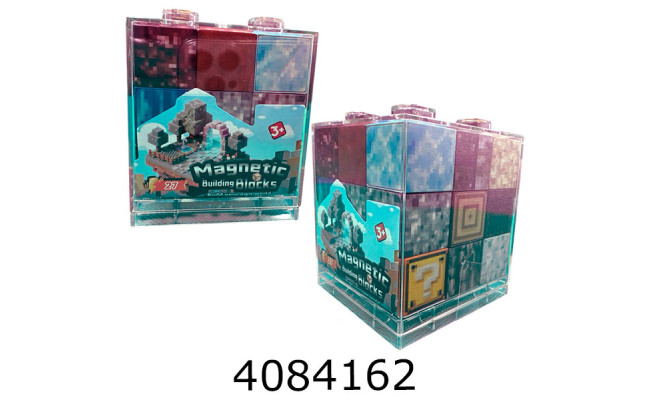 Конструктор магнітний Magnetic 27дет в дисплей-боксі (18/54) 5811
