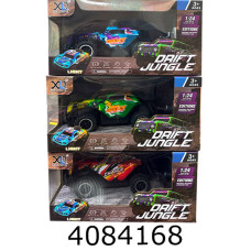 Машина радіо батар. в коробці 2 види по 2 кольори муз. світл. 24*13*13см (18) 666-148-149P