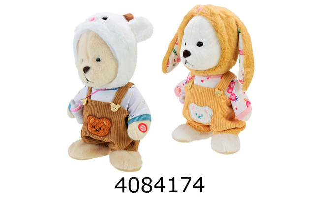 Ведмідь повторюшка м'яка іграшка в коробці (60) C2203