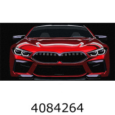 Картина по номерам 40*80см 