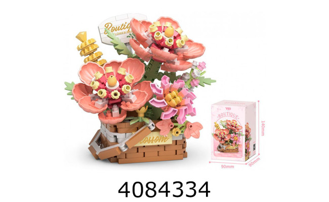 Конструктор YKO квіти в кошику 