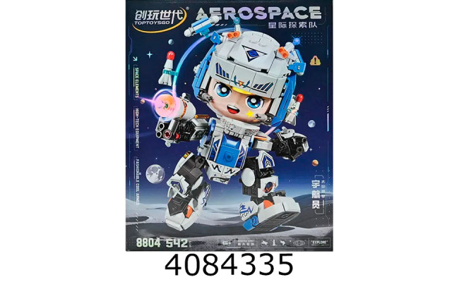 Конструктор TopToysGo космічний воїн 542 дет. (24) 8804