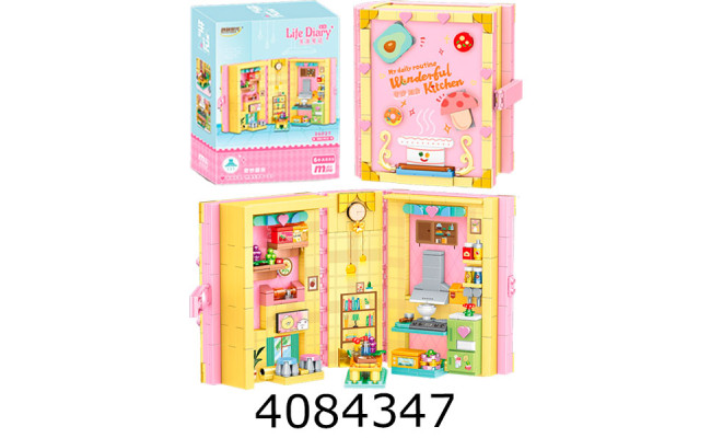 Конструктор TopToysGo Life Diary кухня 904 дет. (24) 36027