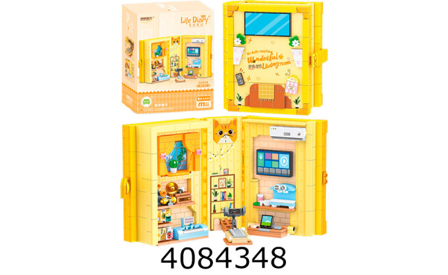 Конструктор TopToysGo Life Diary вітальня 906 дет. (24) 36028