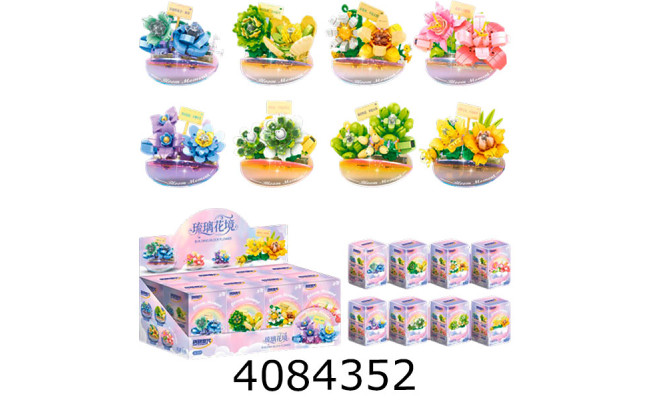 Конструктор TopToysGo квіти 8 видів (8/72) 36200