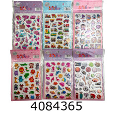 Наклейки 24*14см мікс (20/2400) LTD