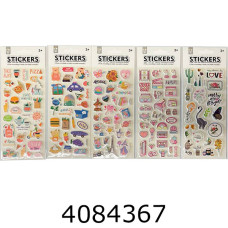 Наклейки 27*10см мікс (12/1500) FXA