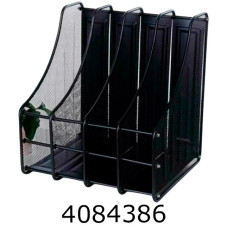 Лоток вертик. збірний 4 відд. метал чорний (12) SA0242 Лоток вертик. збірний 4 відд. метал чорний (12) SA0242