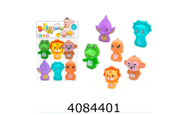 Іграшка для купання 6шт в кульку 19*22*4см (144) 916-225