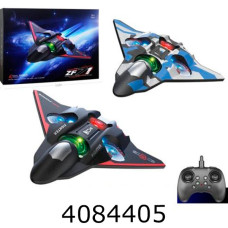 Літак радіо акум. в коробці муз. світло 2 види 25см (8) ZF71