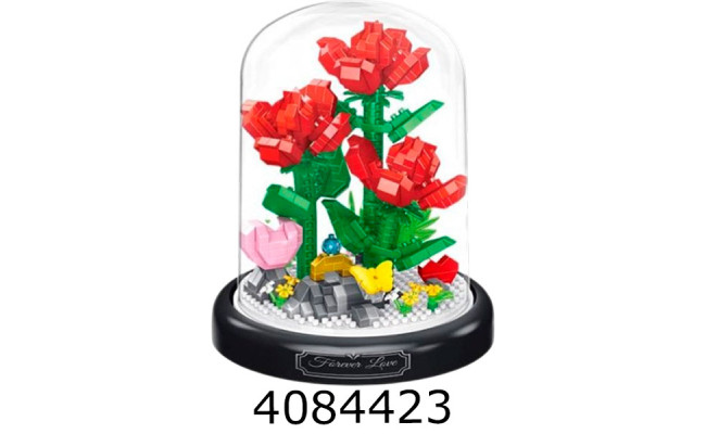 Конструктор YKO Mini Block Flowers 