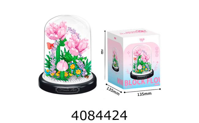 Конструктор YKO Mini Block Flowers 