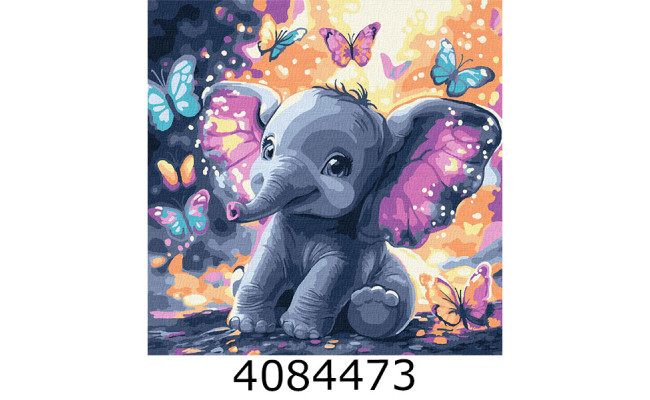 Картина по номерам 30*30см 