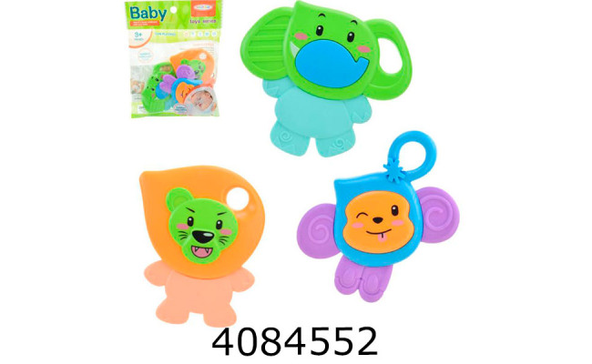 Брязкальце ручне в кульку 3 види (180/360) 8411-11