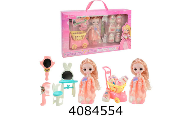 Лялька в коробці 2 види 33*20*7см (24/48) 3688-047A/050A