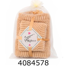 Набір банний рушник беж баня+руки 172-2-100-2