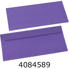 Конверт для грошей подар. фіолет 241*105 см ціна за 20 шт 5-86337