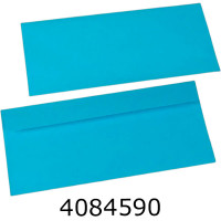 Конверт для грошей подар. блакитний 24,1*10,5 см ціна за 20 шт 5-86344