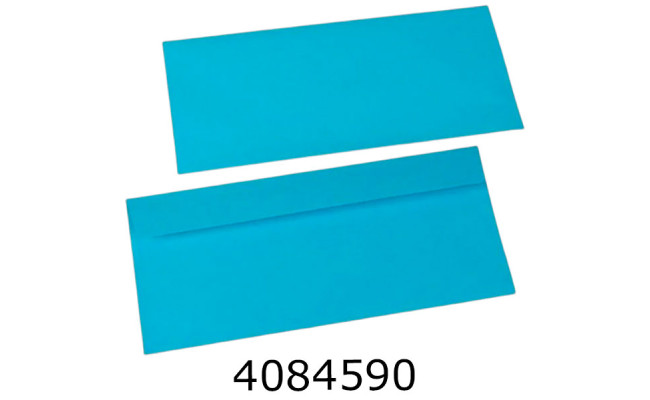 Конверт для грошей подар. бірюза 241*105 см ціна за 20 шт 5-86344