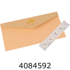 Конверт для грошей подар. беж. 241*105 см ціна за 5 шт 5-86474