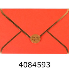 Конверт для грошей подар. теракот. 175*125 см ціна за 10 шт 5-85941