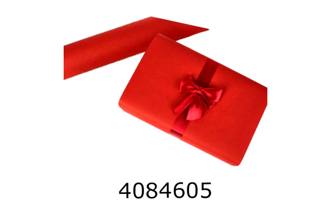 Папір подар. 70*800см червона в рулоні 70г/м 255-527