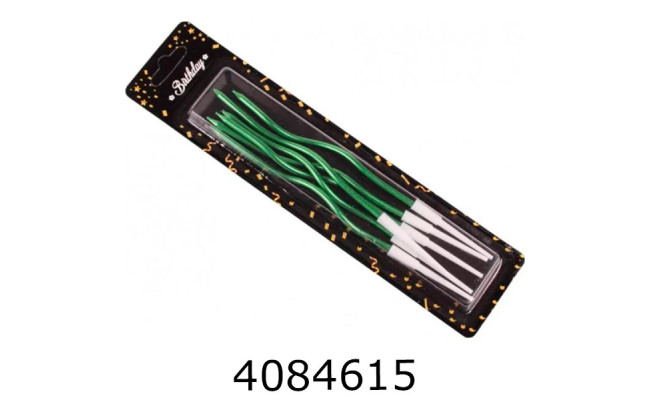 Набір свічки в торт 6 шт