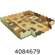 Килимок дитячий пазли Морські тварини 16дет+20дет огорожа 31*31*1см (1) MR 1290