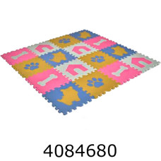 Килимок дитячий пазли Тварини 16дет. 31*31*1см (8) MR 1291