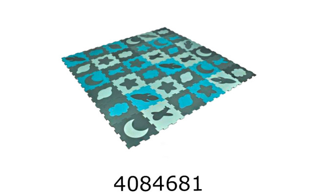 Килимок дитячий пазли Фігури 36дет. 31*31*1см (5) MR 1293