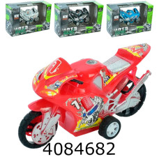 Мотоцикл інерц. в коробці 4 кольори 10см (180) 005-6
