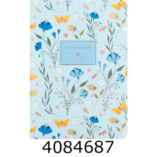Блокнот А5 80 арк. Axent клітка TR Secret Garden 3 (4) 8700-19-A-TR