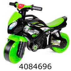 Толокар Мотоцикл 2-х колісний зелено-чорний ТехноК (2) 5774