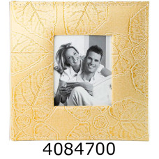 Ф/а 200ф. PC46200RCLK (шкіра тиснення рамка листочки)(24) Yellow L062 35950