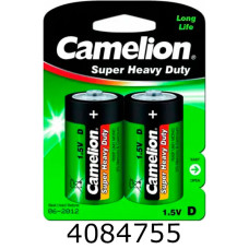 Батарейка Camelion Super Heavy Duty R20/2 блістер ціна за 2шт. (6/72) D