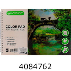 Альбом на спір. для маслян. олівців Acmeliae 375*260мм 30P 160g (44025) 44025