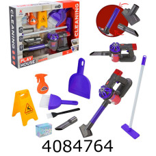 Побутова техніка в коробці пилосос на батар. світ. муз. + аксесуари 43*7*32см (18/36) 096-58