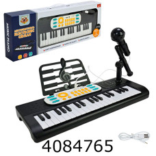 Піаніно дитяче в коробці + мікрофон 54*7*19см (12/24) 668-06