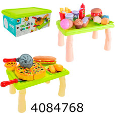 Продукти що діляться навпіл в коробці + стіл 31*18*12см (12/24) 3000-7/8