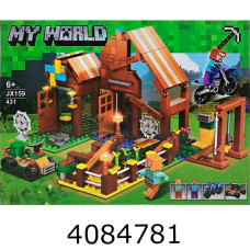 Конструктор Minecraft в коробці 431дет (20/40) JX159