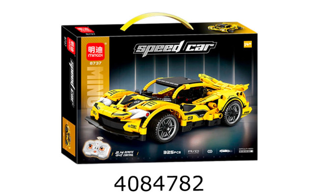 Конструктор машина Speed car 325дет. в коробці на батар. + пульт 48*7*35см (12/24) 8737