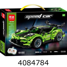 Конструктор машина Speed car 369дет. в коробці на батар. + пульт. 48*7*35см (12/24) 8739