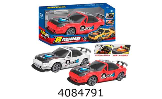 Машина на батар. в коробці 2 кольори муз. 24*12*11см (48/96) 8810-3